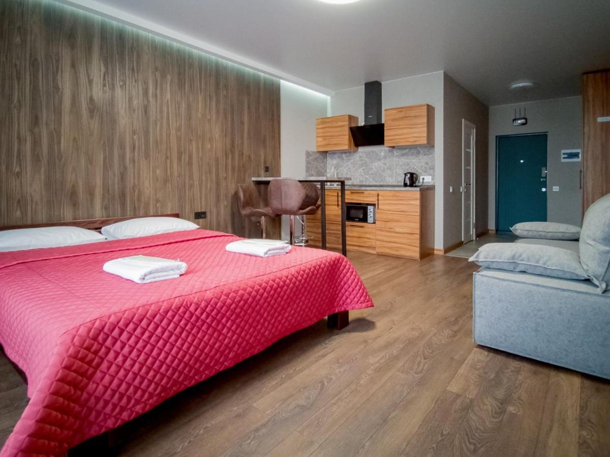 Solo Apartment Kamenskaya Kiev Dış mekan fotoğraf